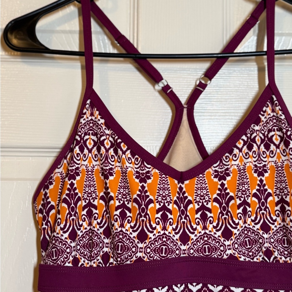Athleta Purple and Red Mini Dress - Picture 2 of 9